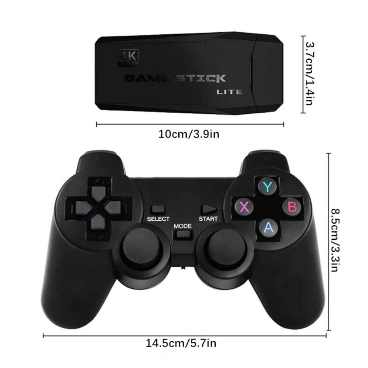 Consola Video Juegos 2 Controles 64gb