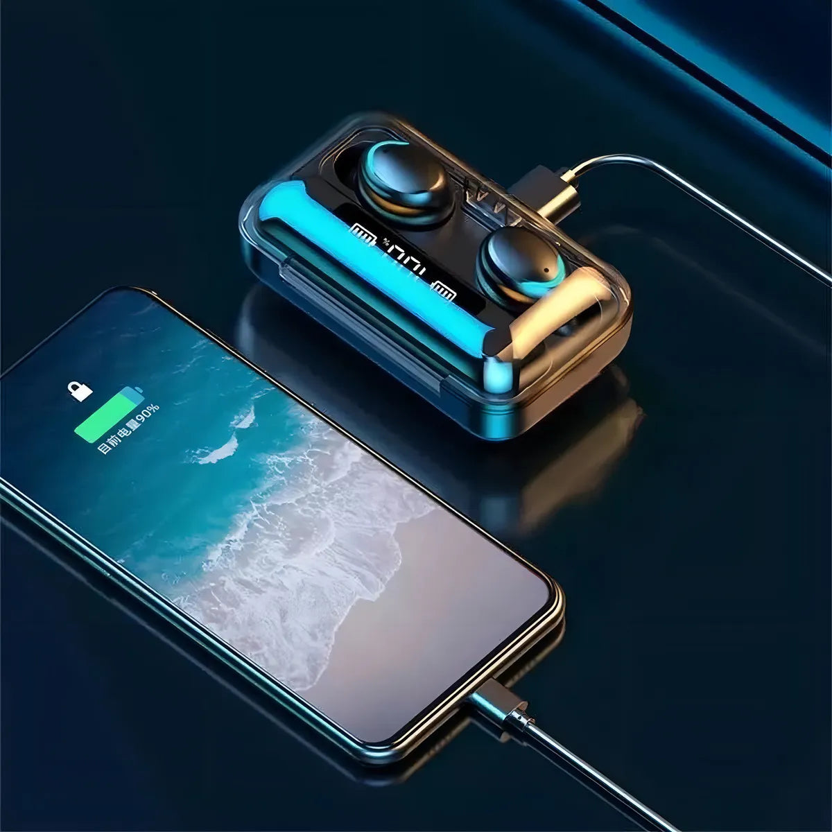 Audífonos F9 Bluetooth
